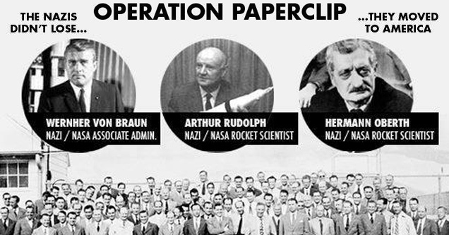 Operation Paperclip – How Nazi Scientists and Other Nazi Officials Were Given Top-Level Positions in The USA after WWII